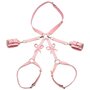 Bondageharnas-met-strikken-M-L-Roze