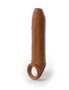 Uncut-Penissleeve-Met-Ballstrap-Tan