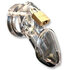 CB-6000 Chastity Cage - Clear - 37 mm_