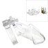 CB-6000 Chastity Cage - Clear - 37 mm_