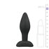 Small Black Silicone Buttplug_