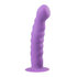 Silicone Suction Cup Dildo - Purple_