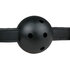 Ball gag met PVC bal - zwart_