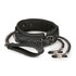 Leather Collar With Nipple Chains_