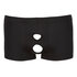 Men's Boxer With Opening - Black_