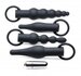 4-Piece Anal Plug Set With Bullet Vibrator_