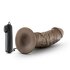 Dr. Skin - Dr. Joe Vibrator Met Zuignap 20 cm - Chocolate_