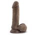 Dr. Skin - Mr. Magic - 9 inch Dildo with Suction Cup - Chocolate_