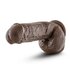 Dr. Skin - Mr. D. Dildo Met Zuignap 21 cm - Chocolate_