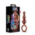 Anal Adventures Matrix - Beaded Loop Anaal Plug - Koper_