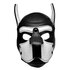 Spike Puppy BDSM Hood - Black/White_